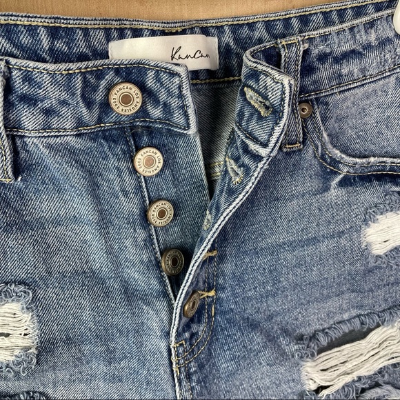 KanCan Blue Jean Shorts - Picture 4 of 12